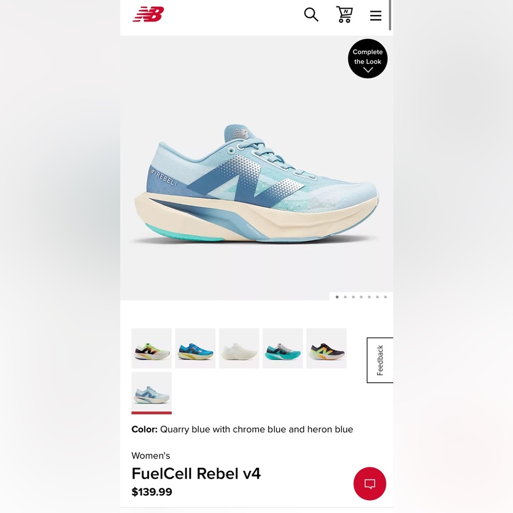 New balance sneakers- FuelCell Rebel v4 size 7.5